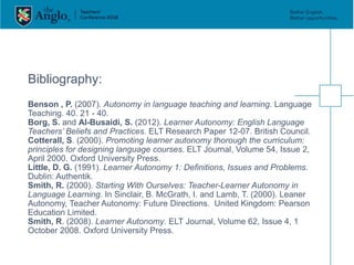 Autonomy in the classroom | PPT