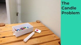 The
Candle
Problem
 