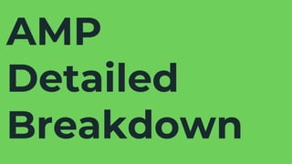 AMP
Detailed
Breakdown
 