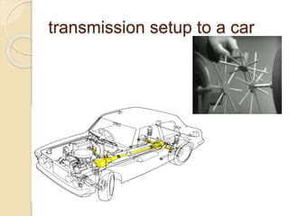 transmission setup to a car
 