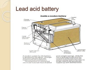 Lead acid battery
 