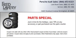 Auto Parts for Sale near Detroit | Audi Porsche Land Rover Dealer Michigan