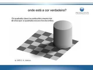 onde está a cor verdadeira?

 