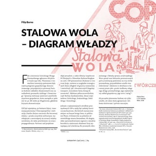 F
akt utworzenia Centralnego Okręgu
Przemysłowego ogłoszono oficjalnie
w lutym 1937 roku. Planowana z roz-
machem inwestyc...