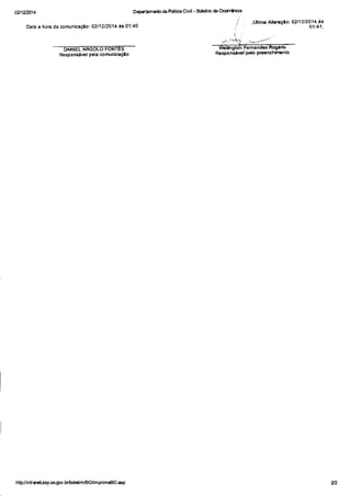 OZITâ14 D€palâm{rodâPdkia Civil- Bd€üm & Ocort&Eiá 
oâlà ê hoÉ dã coÍürnicaçáo -. o2t12t2o14 * o1t4o ; uhim an'raçáo: 02/1 2/201 4 ès 
----õÃniEIFRGo-Lo-Fõffi- ---'r/o-Ir.-õiÀ-F-€m.,-ãd-sEõãÉ- 
Responsáv€lp6lã comunicâÉo RosponÊávêÍ pelo pí€€nchlrÌìsnto 
hnp//intranotsspsegwbr/bd€lim/BO/imFin€Bo-ap m 
 