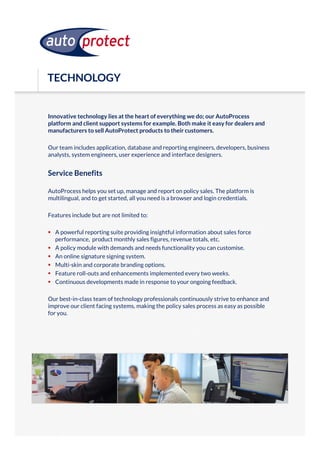 AutoProtect Product Presentation | PDF