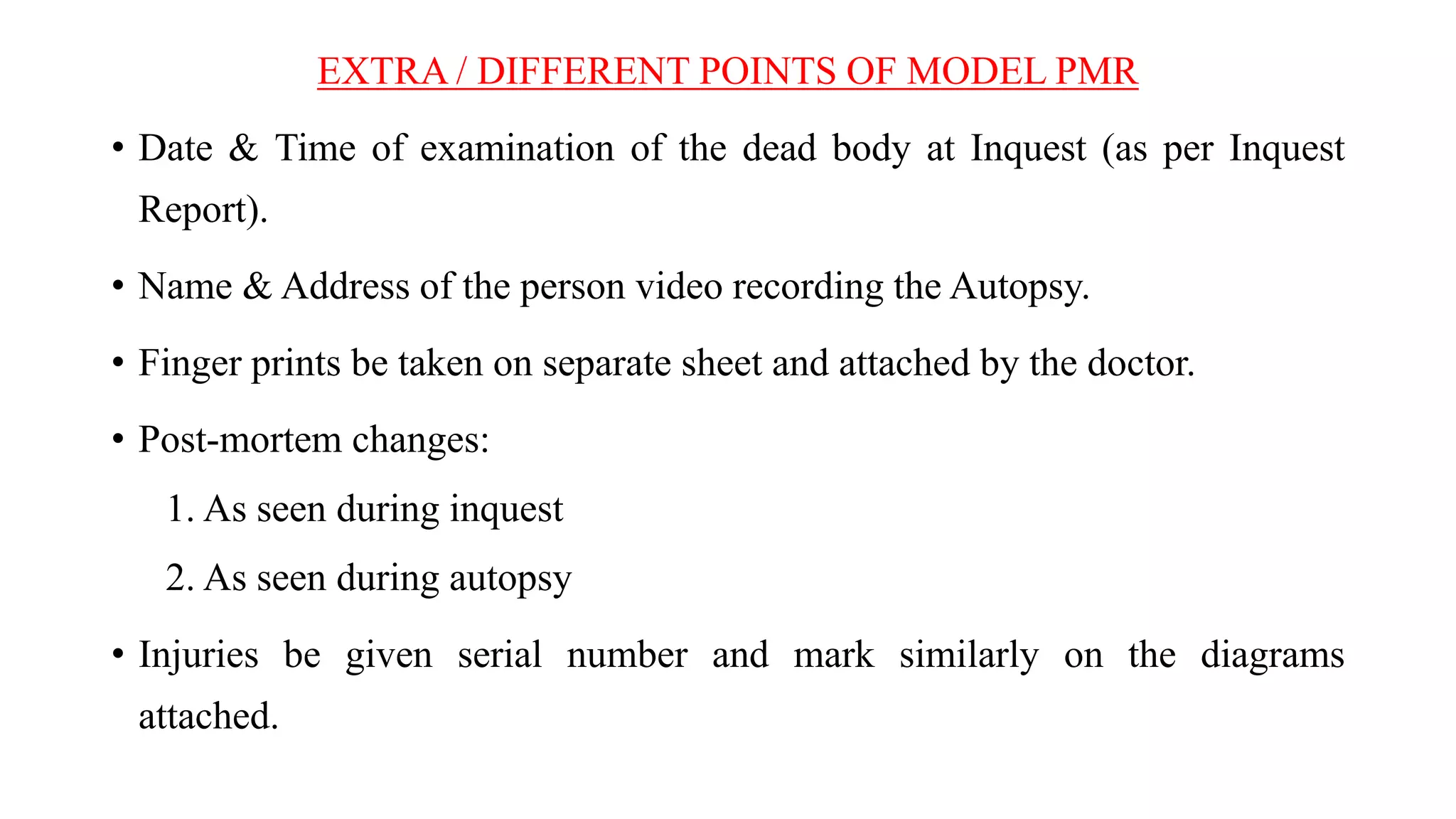 Autopsy in Cases of Death in Custody, Torture and Violation of Human ...