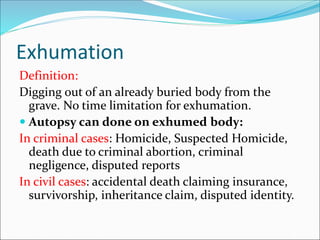 Autopsy lecture final(1).pdf for medical students | PDF