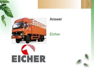 Answer Eicher 