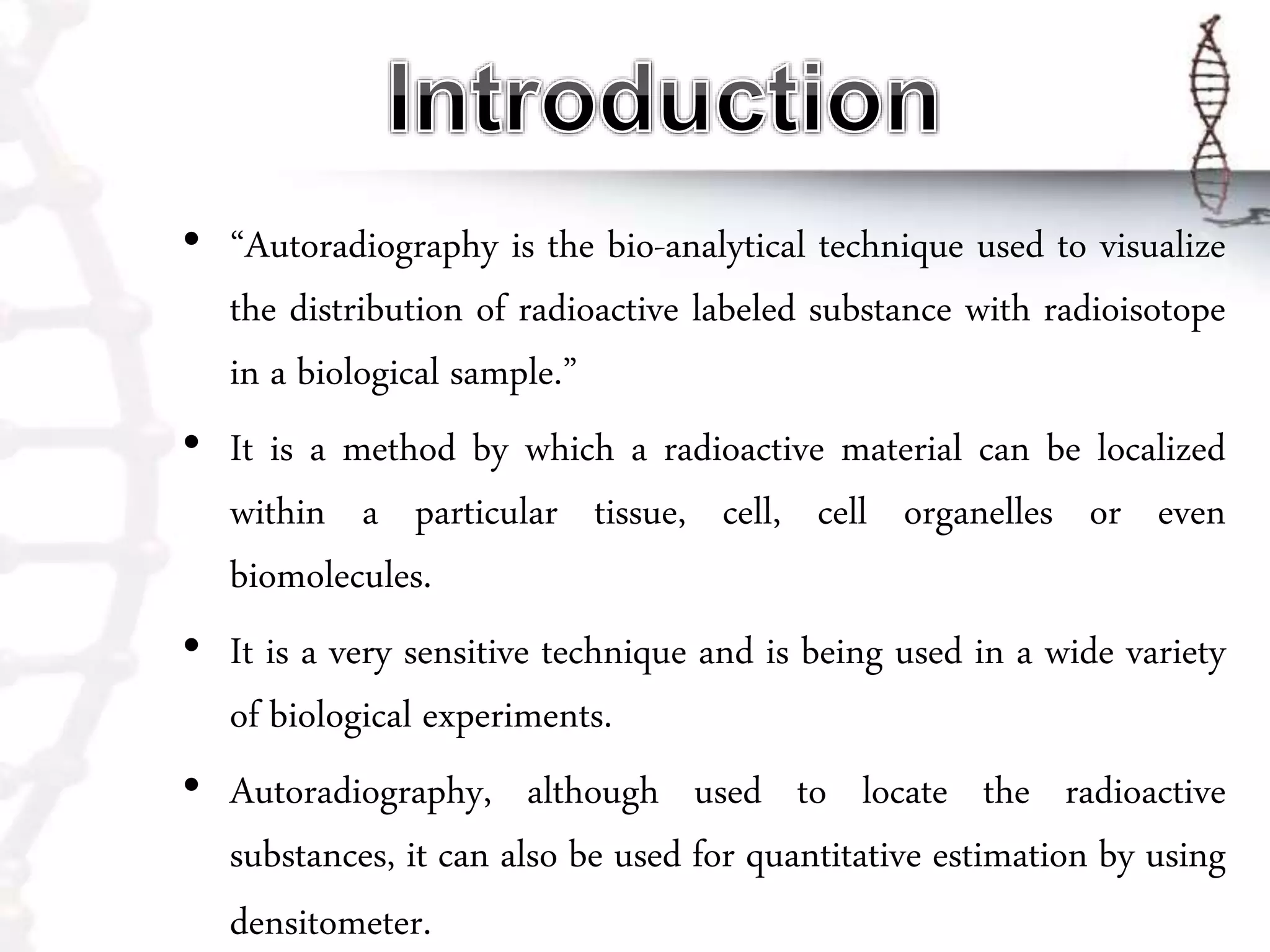 Autoradiography