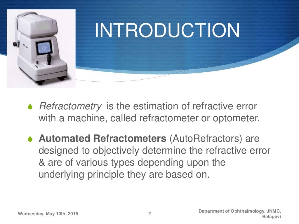 Autorefractometer