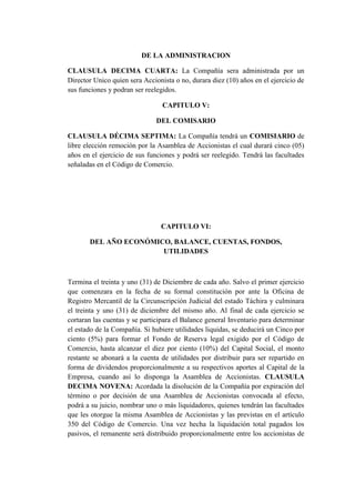 Auto repuestos m.a.c c.a caso trabajo contable