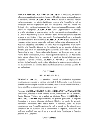 Auto repuestos m.a.c c.a caso trabajo contable