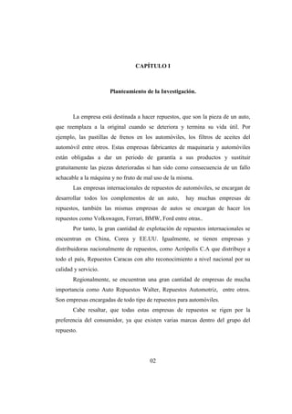 Auto repuestos m.a.c c.a caso trabajo contable