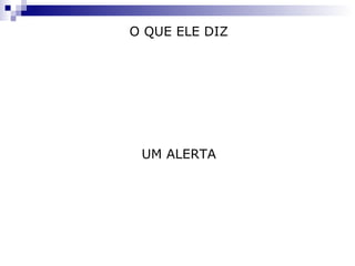 O QUE ELE DIZ Criou os códigos da modernidade, que são as 7 competências mínimas para participação produtiva e a inserção social do ser humano no séc. XXI. Para desenvolvê-los o ensino deve ser contextualizado. UM ALERTA Contextualizar não significa utilizar qualquer tema da atualidade. Canalize suas energias para assuntos que fazem sentido na vida dos alunos. 
