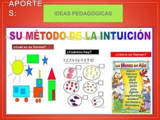 IDEAS PEDAGÓGICAS
 