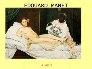 EDOUARD MANET Olympia 