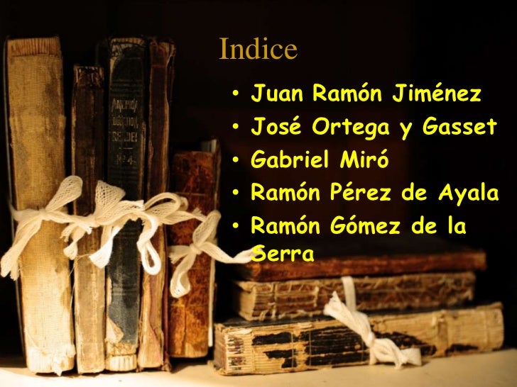 Autores del novecentismo