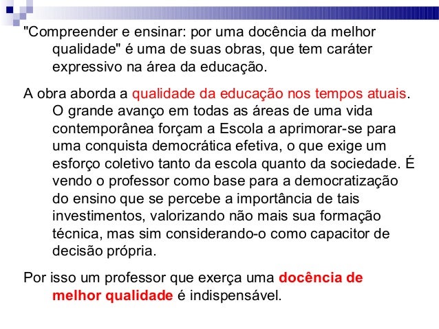 livro compreender e ensinar terezinha rios pdf