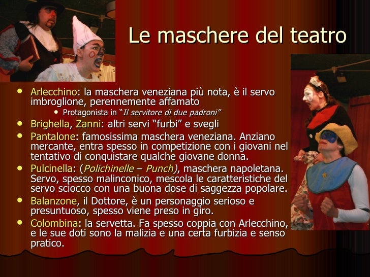 In Cosa Consiste La Riforma Del Teatro Di Goldoni