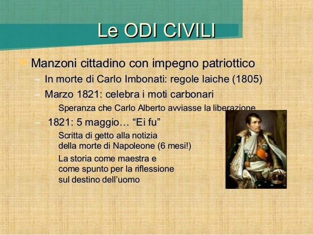 Manzoni La Vita E Le Opere Alessandro Manzoni, vita e opere