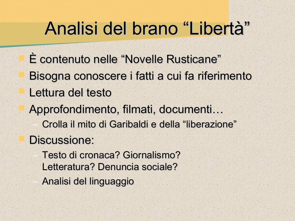 Giovanni Verga Vita E Opere Sintesi Pdf