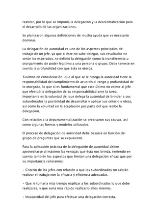 Autoridad en la empresa