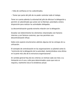 Autoridad en la empresa