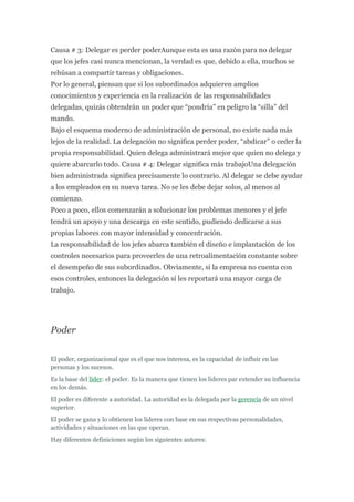 Autoridad en la empresa