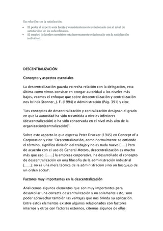 Autoridad en la empresa