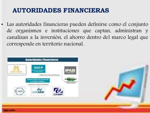 Autoridades financieras