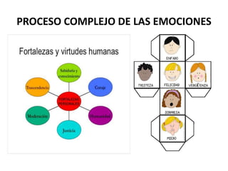 PROCESO COMPLEJO DE LAS EMOCIONES
 