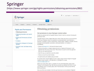 Springer
(https://www.springer.com/gp/rights‐permissions/obtaining‐permissions/882)
 