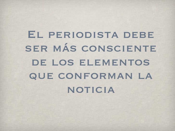 Periodismo Informativo