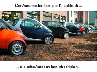 Autos in Zeitung publizieren