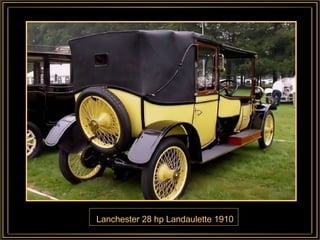 Lanchester 28 hp Landaulette 1910 
