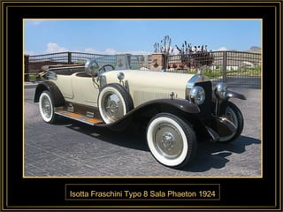 Isotta Fraschini Typo 8 Sala Phaeton 1924 
