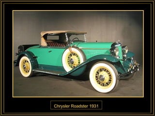 Chrysler Roadster 1931 