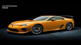 Lexus LFA Nurburgring
$380,000
 