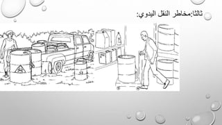 ثالثا:اليدوي النقل مخاطر: