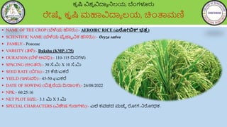ಕೃಷಿ ವಿಶ್ವವಿದ್ಯಾನಿಲಯ, ಬೆಂಗಳೂರು [Autosaved].pptx
