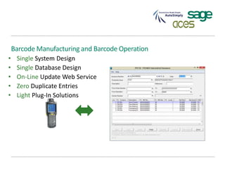 Auto simply barcode | PPTX