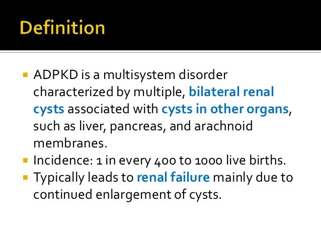 How Is Adpkd Diagnosed? , KDIGO Announces Publication of 2025 ADPKD ...