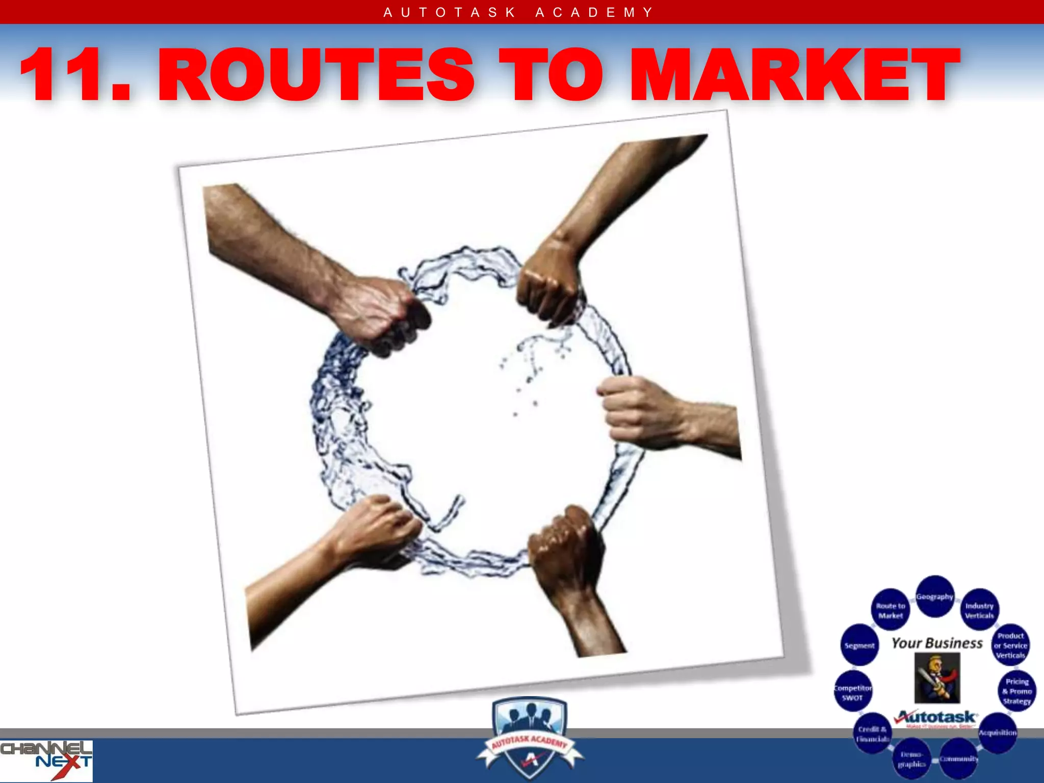 A U T O T A S K   A C A D E M Y




11. ROUTES TO MARKET
 