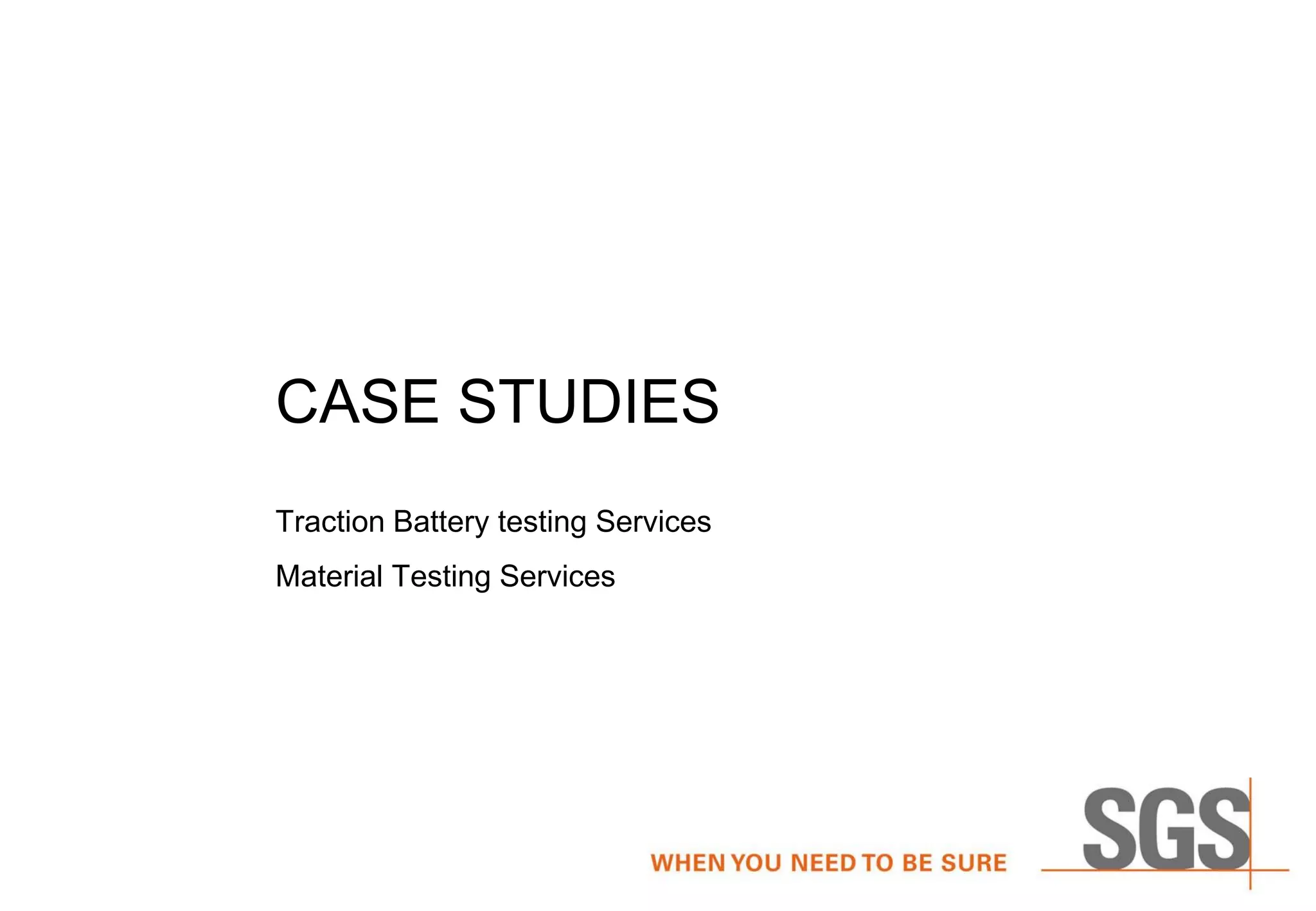Automotive Testing Case Studies | PDF