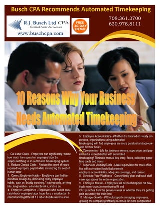 Auto time keeping for your business.