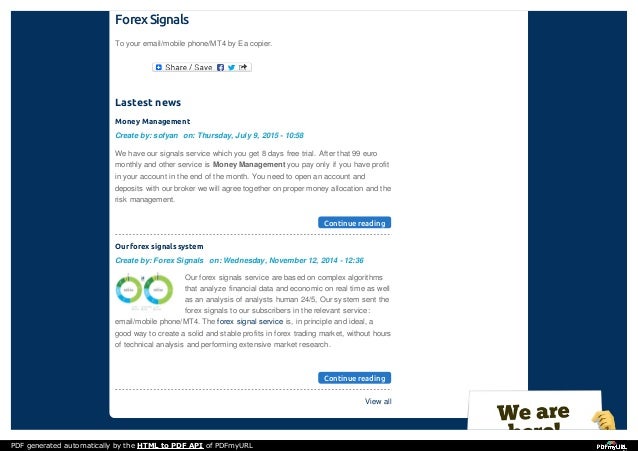 Autotrade Best Forex Signals App - 