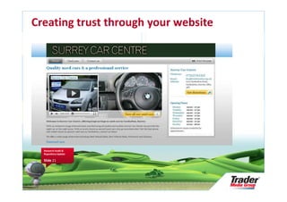 Creating trust through your website




  Research Audit &
  Repository Update

  Slide 21
 