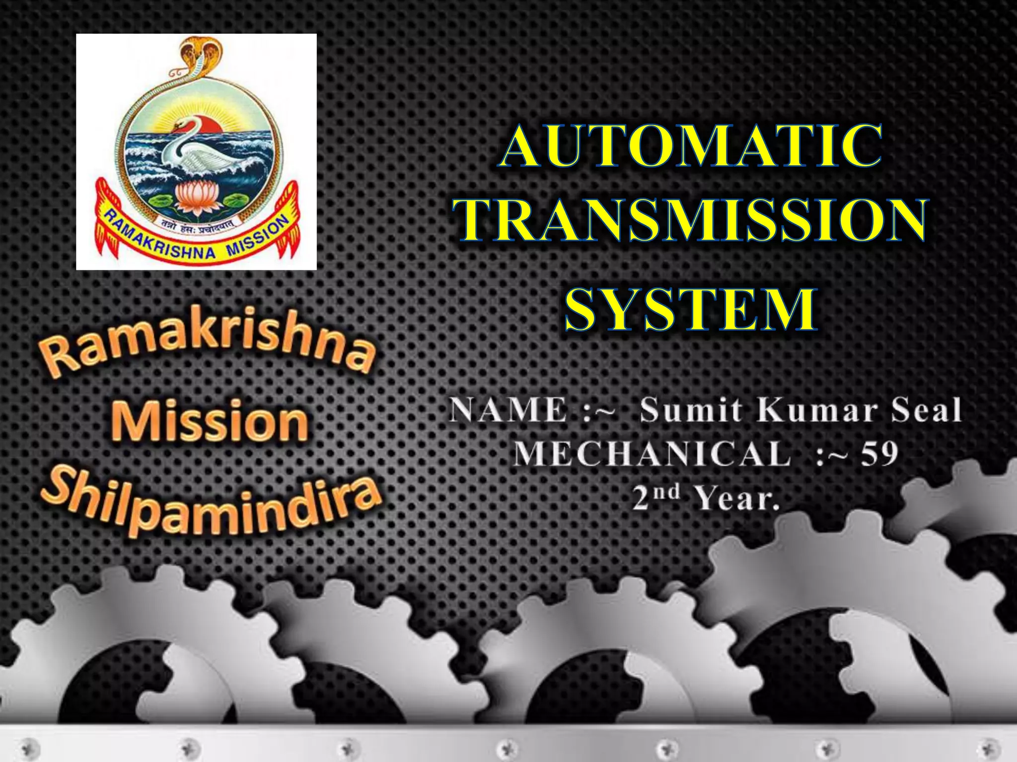 Auto transmission system | PPT