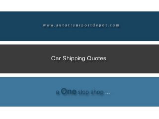 AutoTransportDepot.Com - How Much does it Cost to Ship a Car